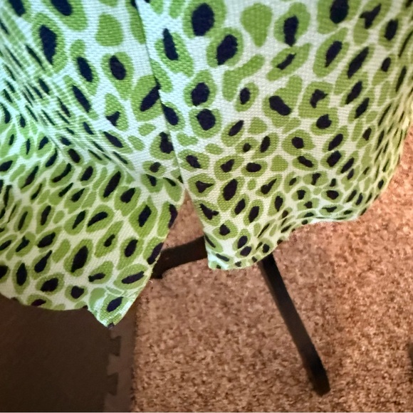 Lily Pulitzer Green Stephanie Spotcha Sleeveless Shift Dress size 10 - Picture 4 of 14